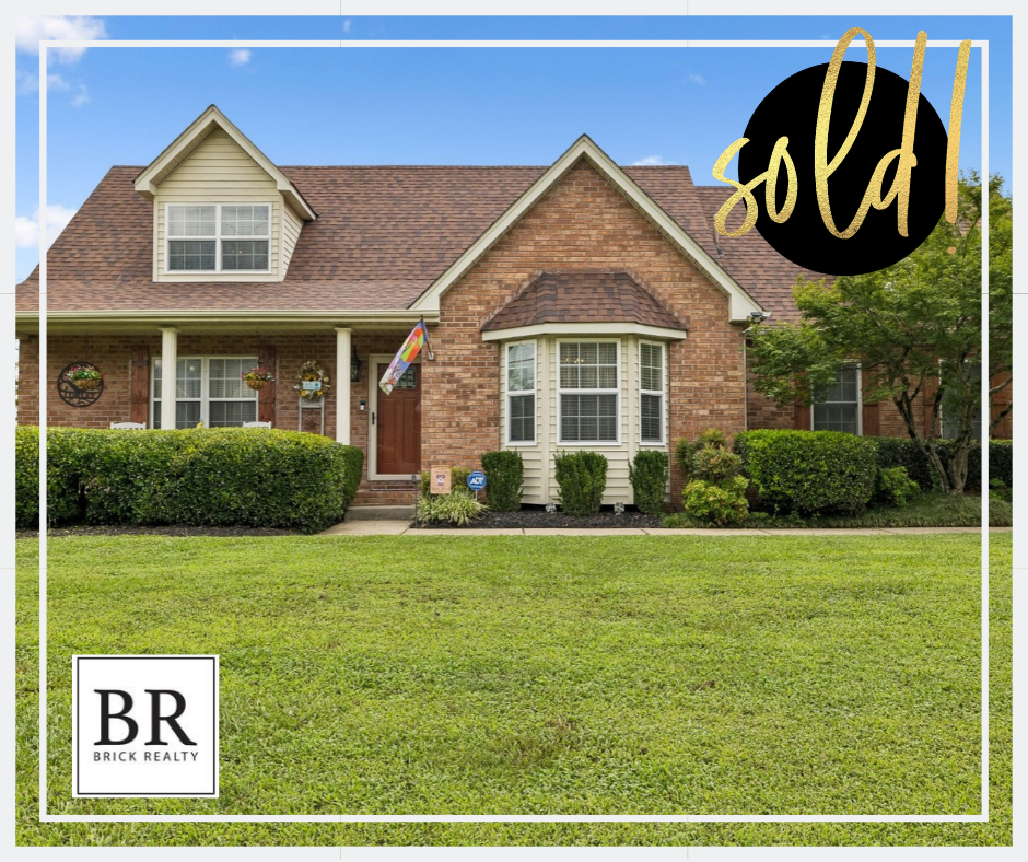 1307 Sycamore Drive in Murfreesboro, Tennessee with a Brick Realty Sold graphic